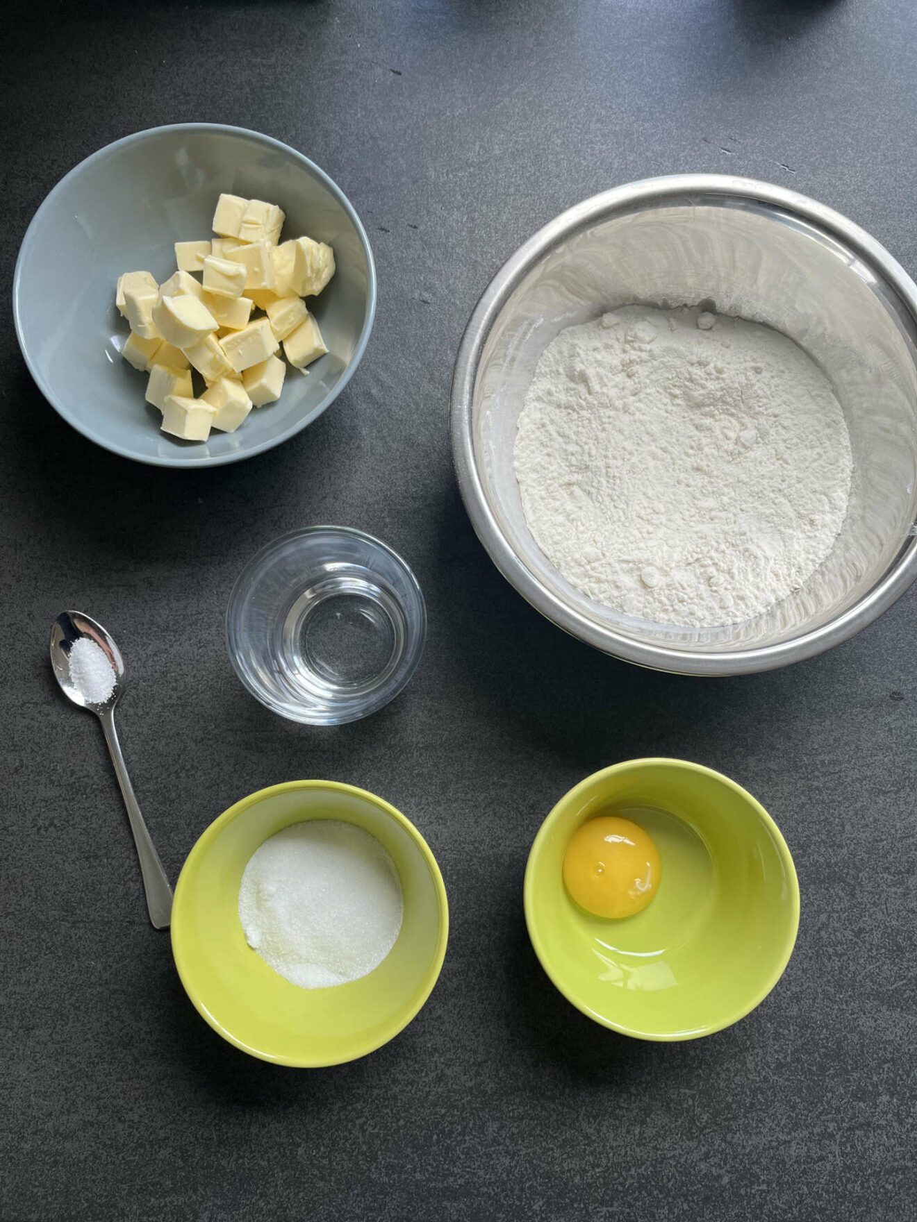 Pâte brisée sucrée oder süßer Mürbeteig - passion patisserie