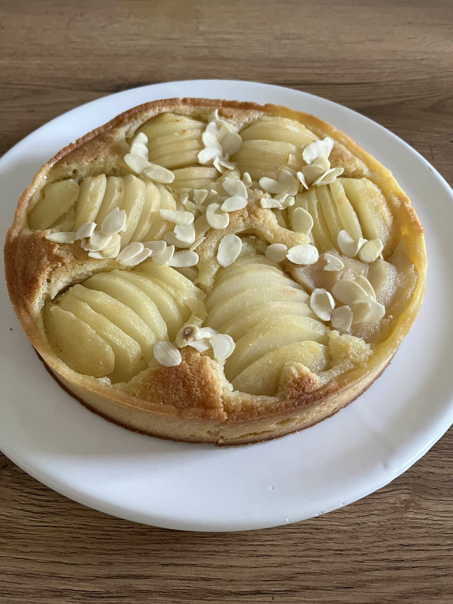 Birnen- Mandel Tarte - passion patisserie