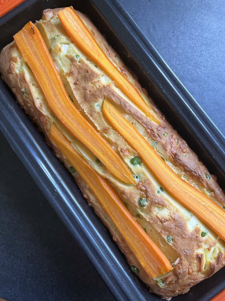 Der gebackene Gemüsecake