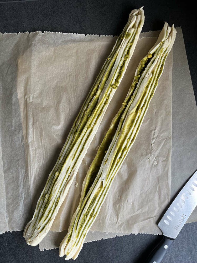 Die Rolle wird halbiert