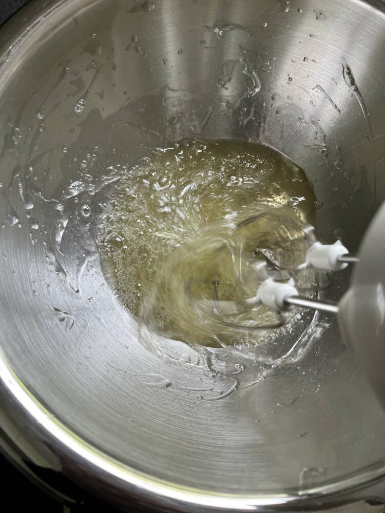 Das Eiweiß schlagen