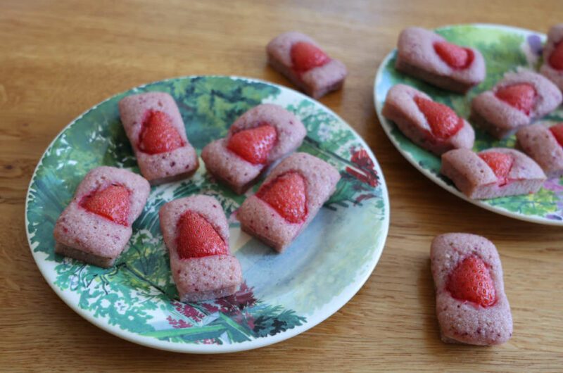 Erdbeer Financiers