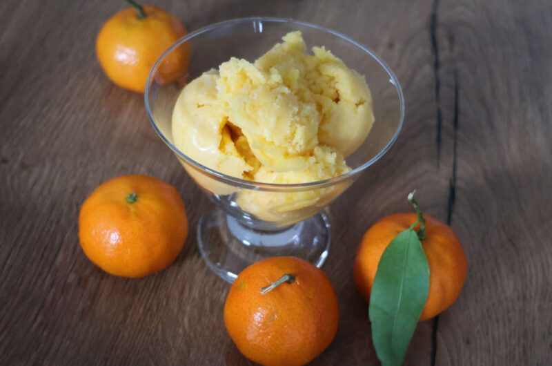 Mandarinen Sorbet