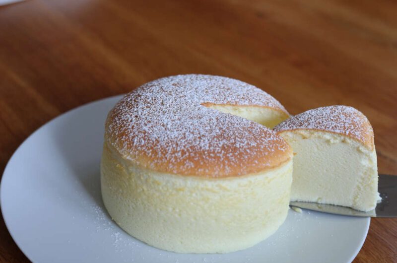 Japanischer Soufflé Käsekuchen