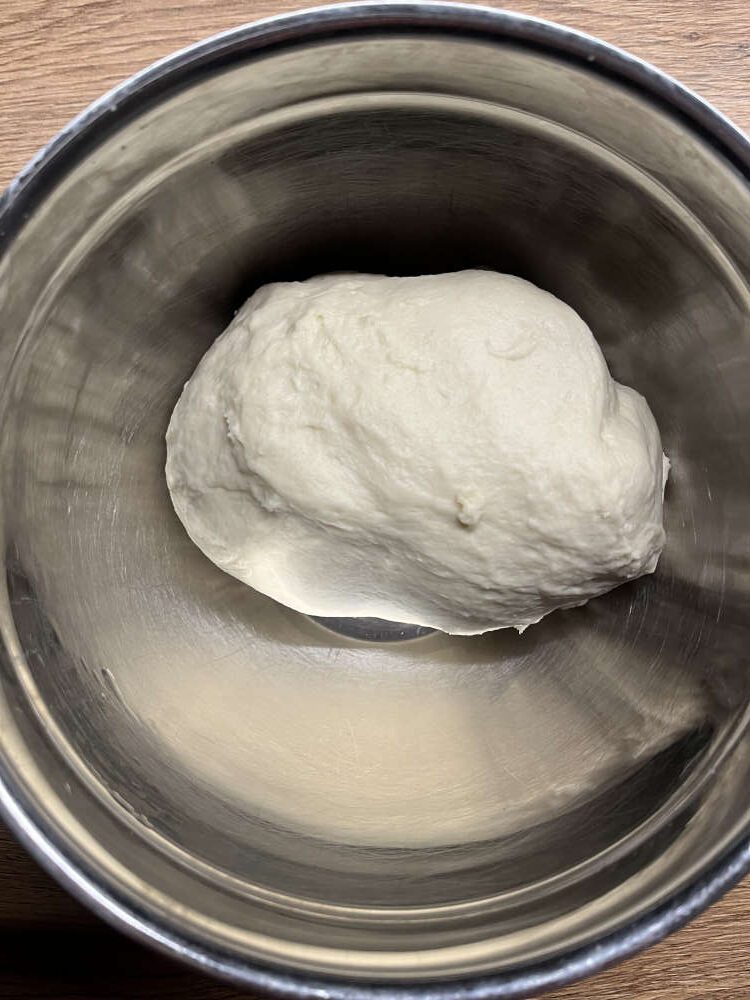 Der fertig geknetete Teig