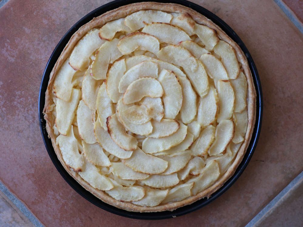 Apfeltarte mit Blätterteig - passion patisserie