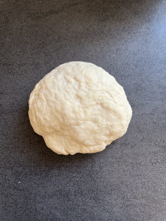 Der fertig geknetete Teig