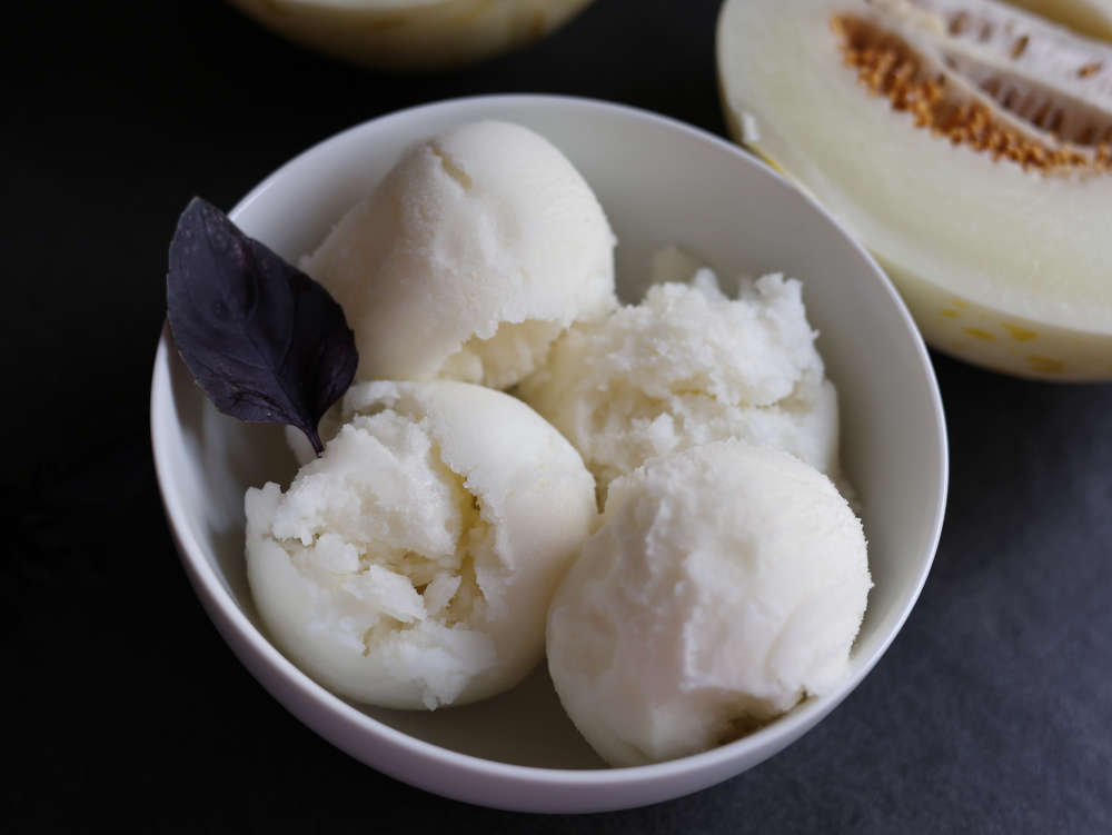 Melonen Sorbet