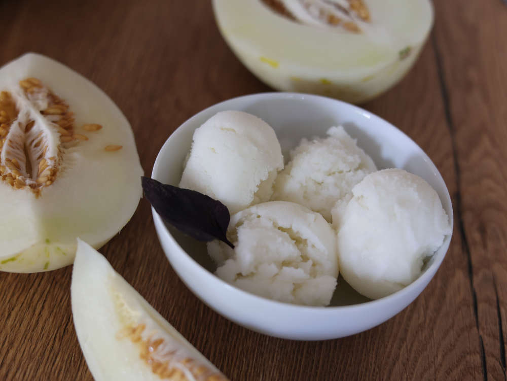 Melonen Sorbet
