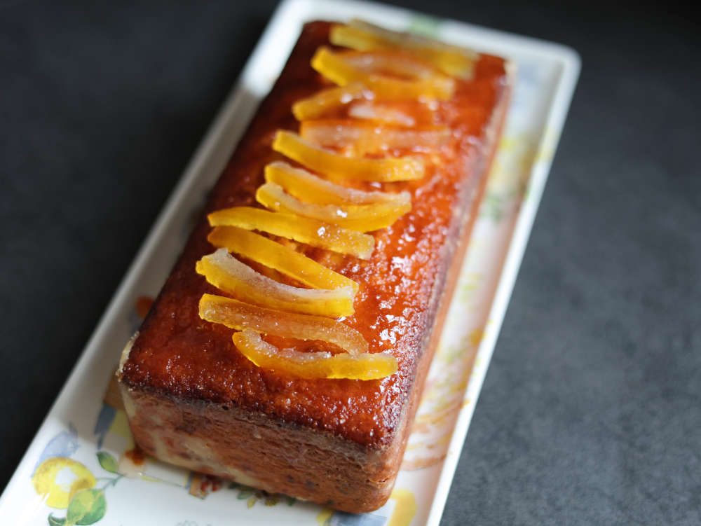 Gateau voyage aux fruits